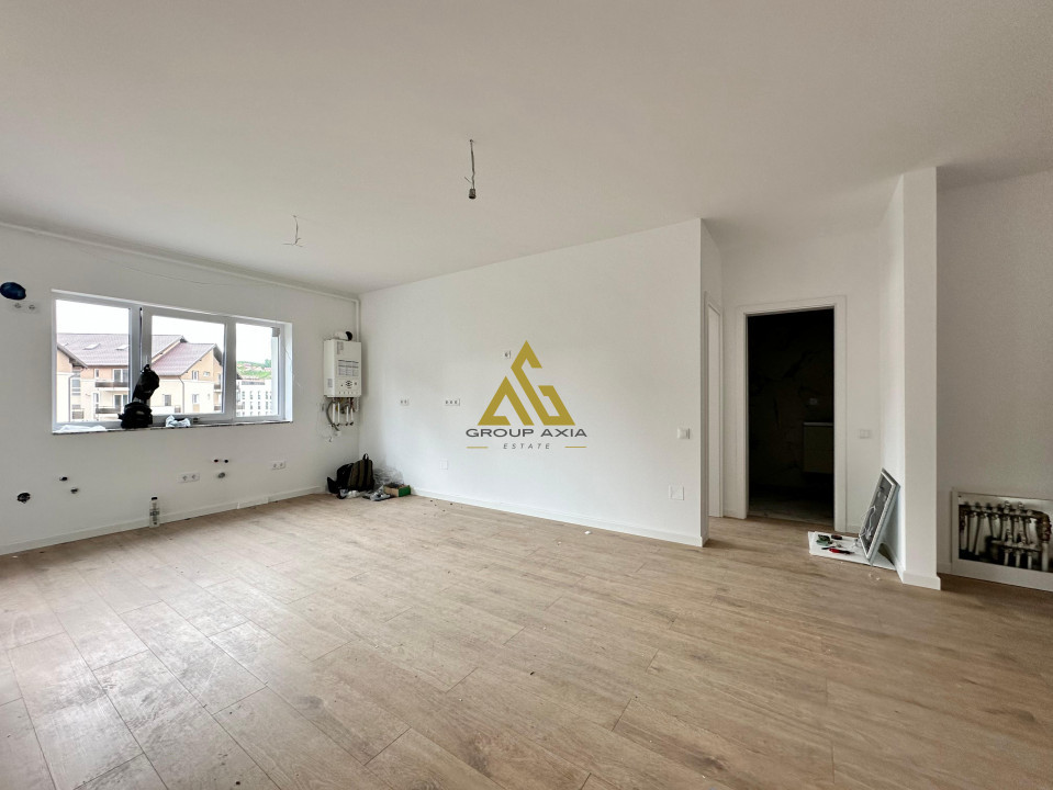 Apartament 3 camere, 60mp, terasa 13mp, etaj 1, CF, Floresti, Porii
