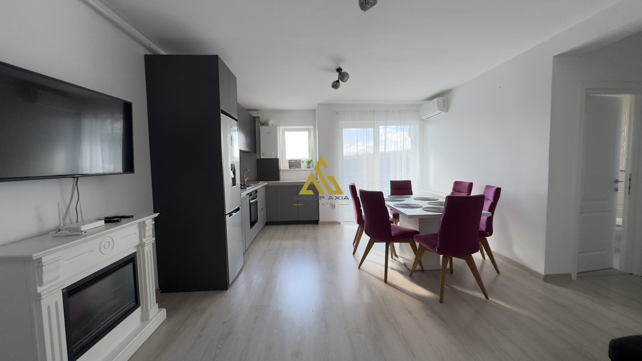 3 camere, 65 mp, 2 balcoane, parcare, Floresti, Tineretului