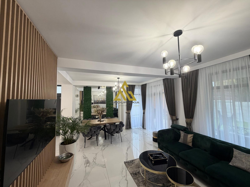 4 camere, 150 mp, 2 balcoane, terasa 80 mp, gradina 200 mp, Voronet