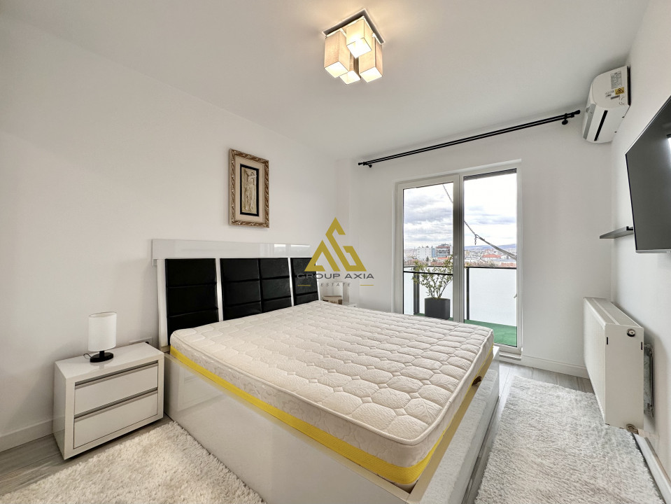 Inchiriere Apartament 3 camere, 2 bai, zona centrala, garaj