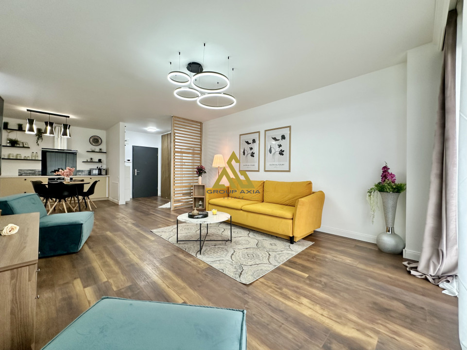 Inchiriere Apartament 2 camere, 60 mp, Azoria - cartier Zorilor, garaj