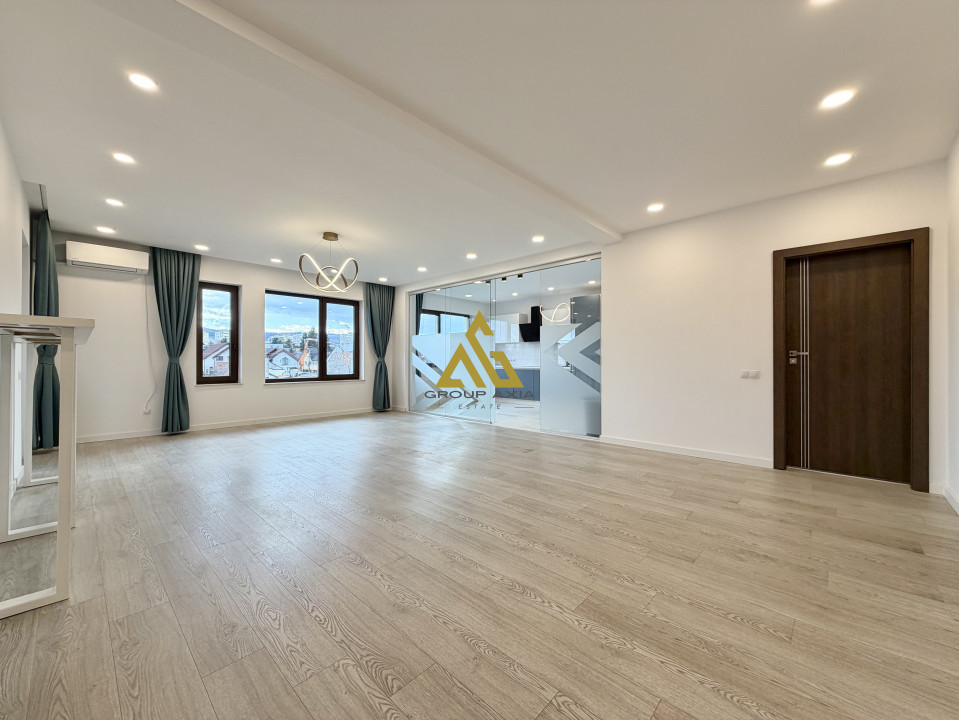 Spatiu birou in imobil tip vila, 3 incaperi,120 mp, parcari,Gheorgheni