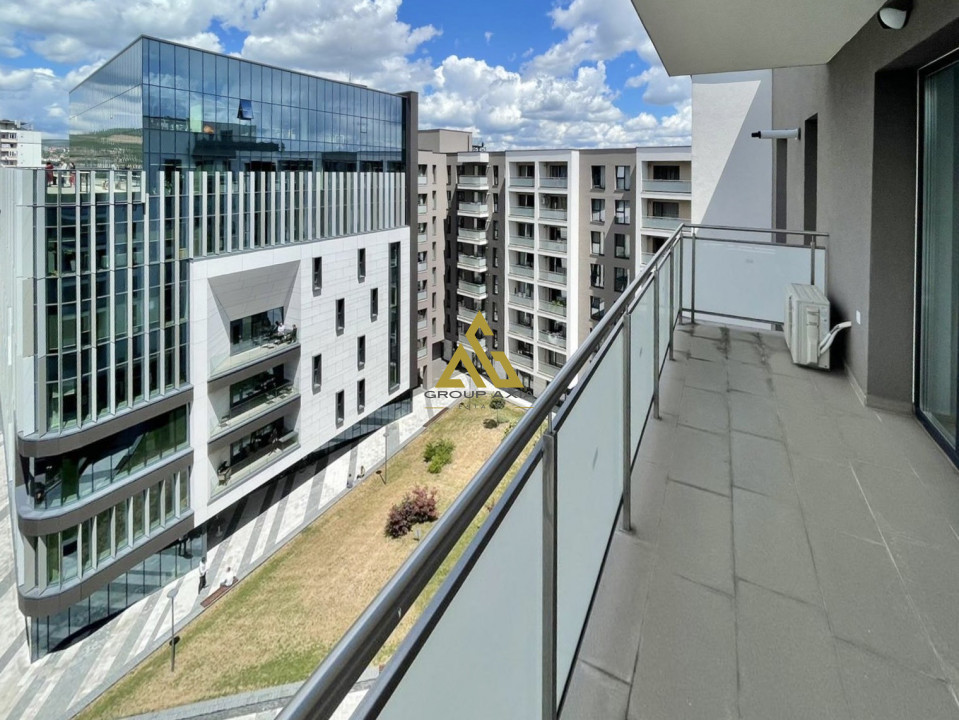 Apartament 2 camere, terasa 30 mp, Scala Center, garaj