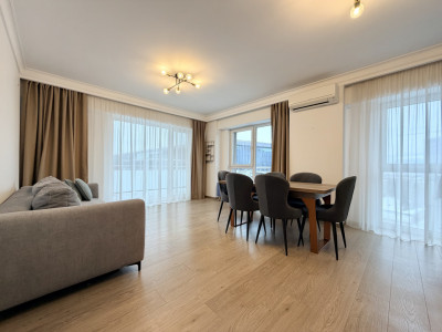 Apartament 2 camere, terasa 30 mp, Scala Center, garaj