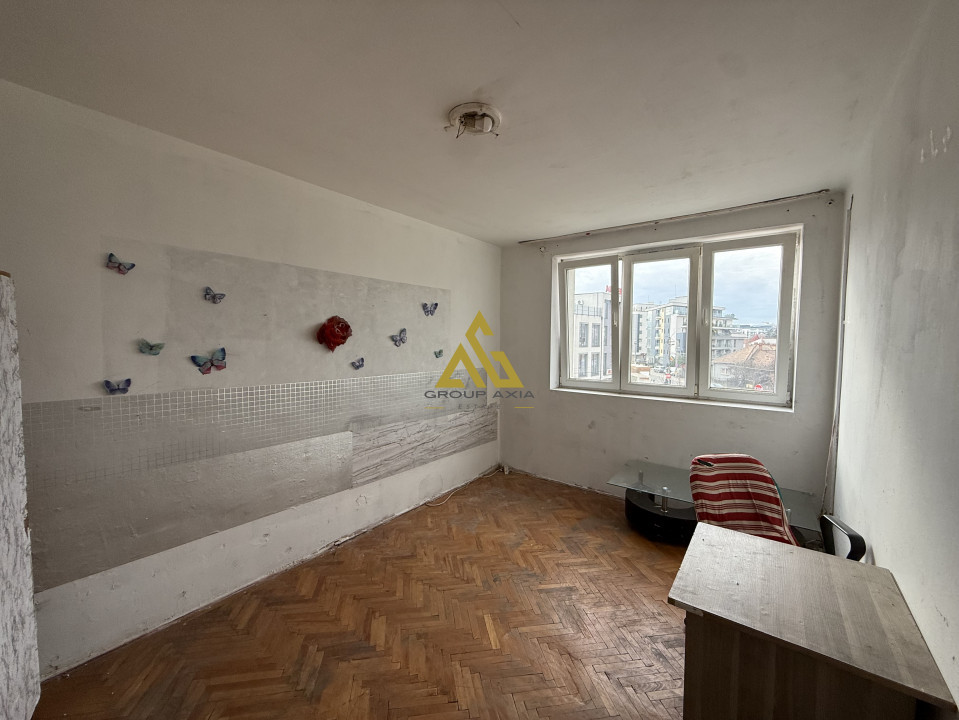 Apartament cu 2 camere la 1 km de Rivus Mall, 46 mp, etaj 2 din 3, parcare 