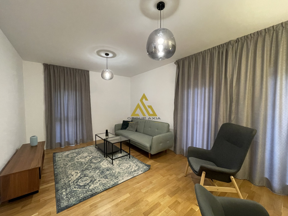 2 camere cu gradina, Borhanci, bloc tip vila, 55 mp, parcare