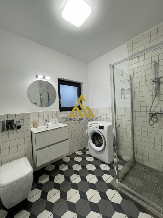 2 camere cu gradina, Borhanci, bloc tip vila, 55 mp, parcare