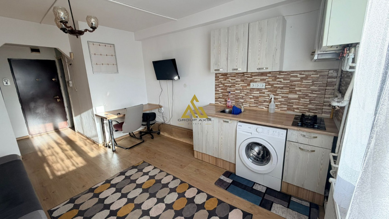 Garsoniera in Iris, zona Terapia, 21 mp, etaj 4, bloc reabilitat