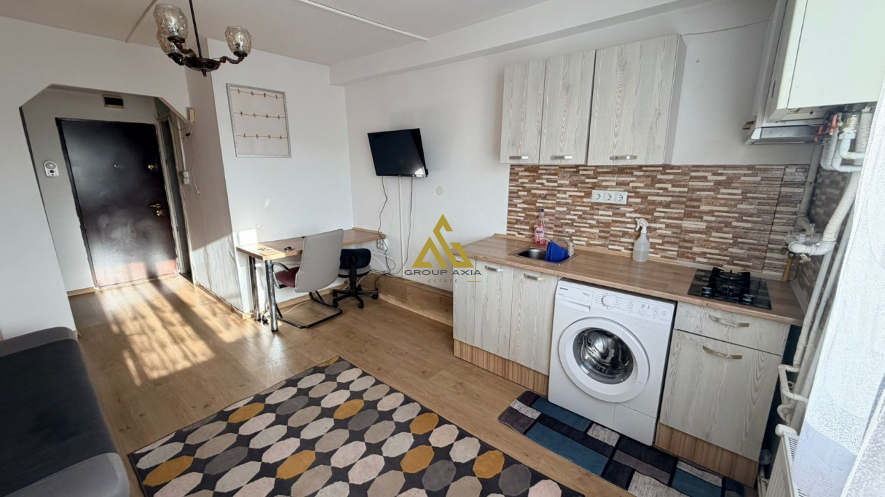 Garsoniera in Iris, zona Terapia, 21 mp, etaj 4, bloc reabilitat