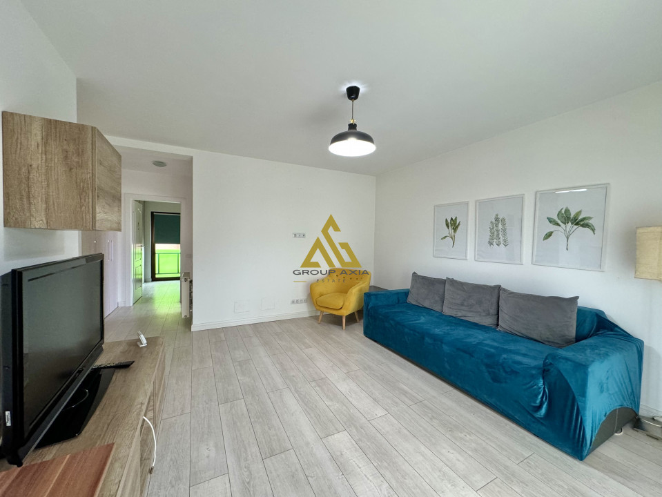 Apartament cu 2 camere in Buna Ziua, bloc tip vila, etaj 1, parcare