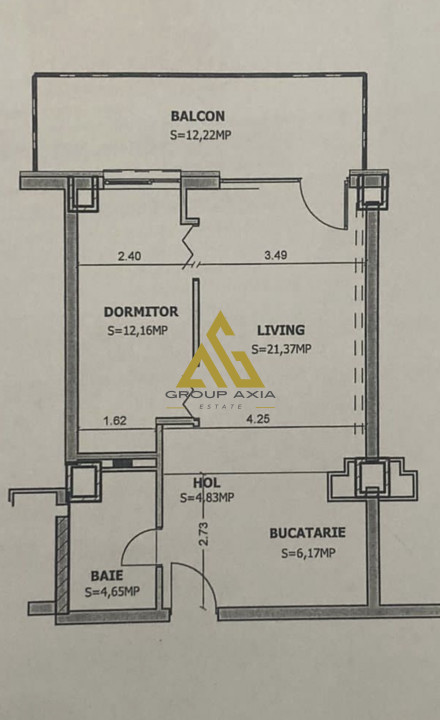 Inchiriere Apartament 2 camere, centru, zona NTT Data