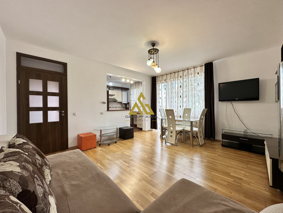 Apartament spatios cu 3 camere, Zorilor/Europa, 74 mp, bloc mic, boxa