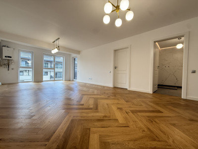 Apartament cu 2 camere, Soporului 1, 55 mp,  etaj 6 din 7, balcon, garaj