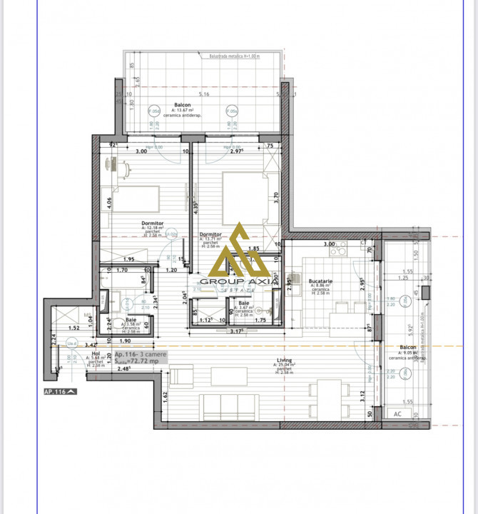 Apartament 3 camere, cartier Zorilor, Scala Frunzisului,optional garaj