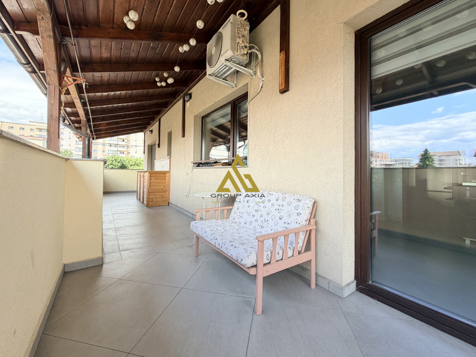 Apartament 4 camere, terasa 25 mp, imobil tip vila, zona Iulius Mall