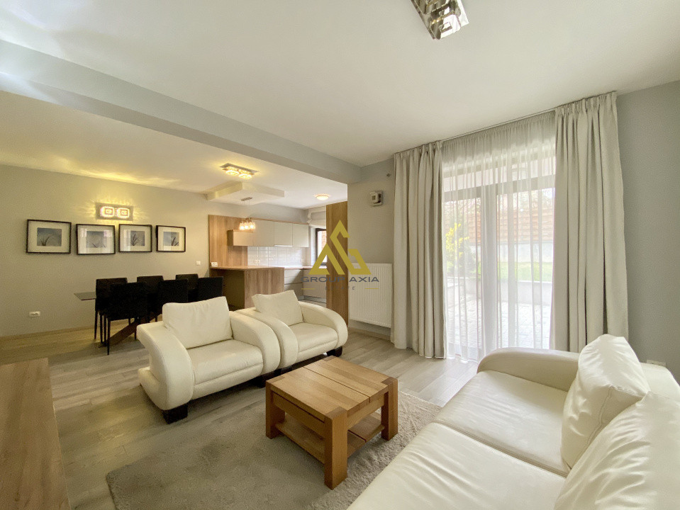 Apartament deosebit, 3 camere, imobil tip vila, gradina privata 250 mp