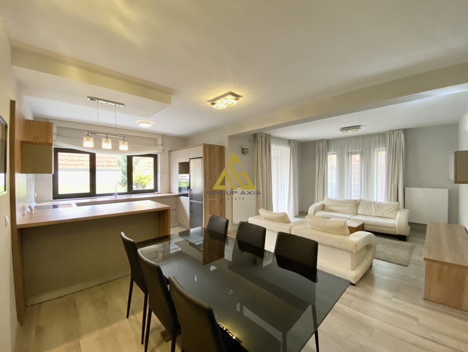 Apartament deosebit, 3 camere, imobil tip vila, gradina privata 250 mp