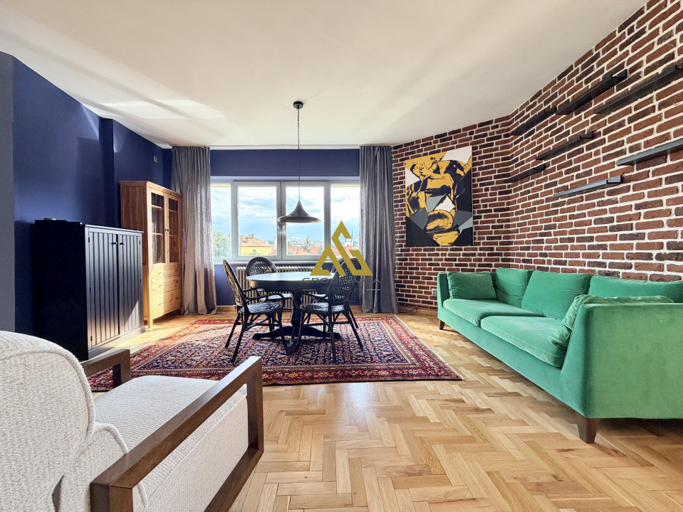 Inchiriere Apartament 3 camere, 117 mp, strada Paris, zona centrala