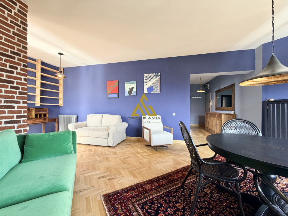 Inchiriere Apartament 3 camere, 117 mp, strada Paris, zona centrala