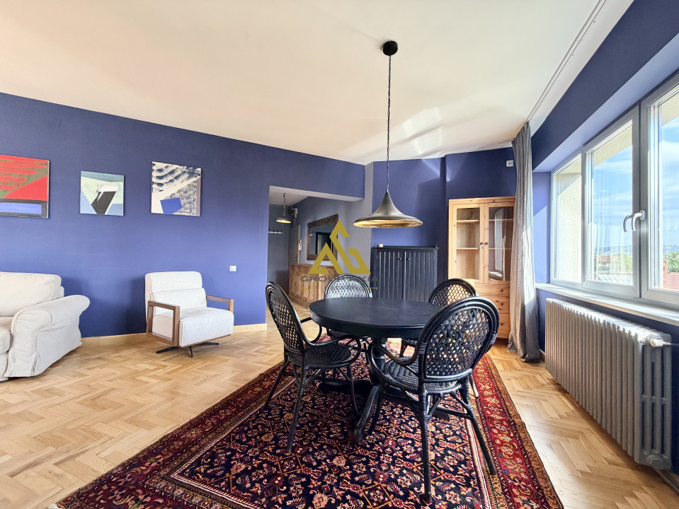 Inchiriere Apartament 3 camere, 117 mp, strada Paris, zona centrala