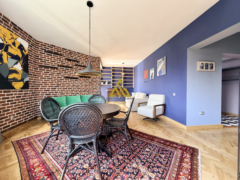 Inchiriere Apartament 3 camere, 117 mp, strada Paris, zona centrala