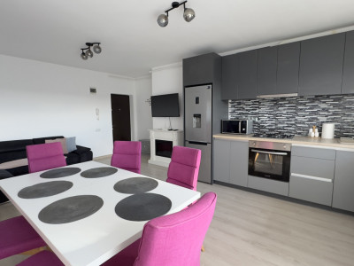 3 camere, 65 mp, 2 balcoane, parcare, Floresti, Tineretului