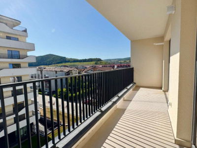 2 camere, 45 mp, balcon 10 mp, FINISAT, Floresti Residence