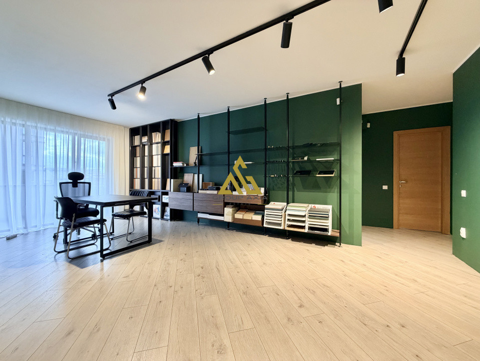 Apartament - SPATIU BIROU, 3 camere, 91 mp, terasa, Buna Ziua, parcare