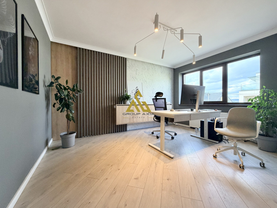 Apartament - SPATIU BIROU, 3 camere, 91 mp, terasa, Buna Ziua, parcare