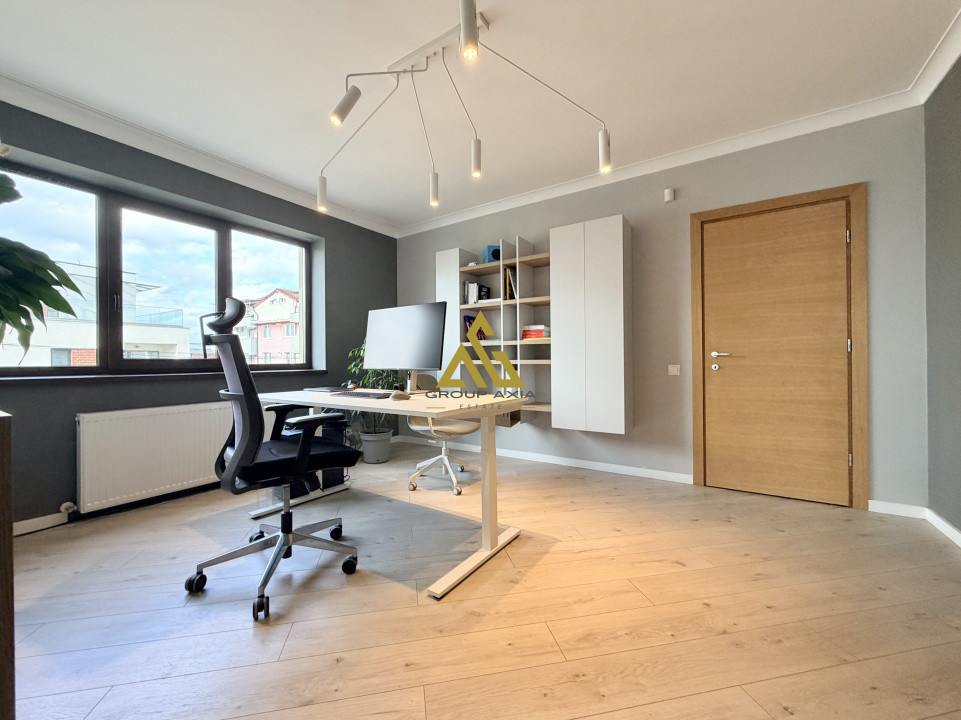 Apartament - SPATIU BIROU, 3 camere, 91 mp, terasa, Buna Ziua, parcare