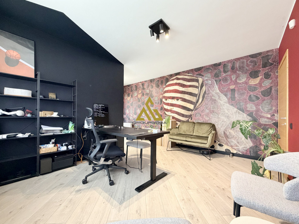 Apartament - SPATIU BIROU, 3 camere, 91 mp, terasa, Buna Ziua, parcare