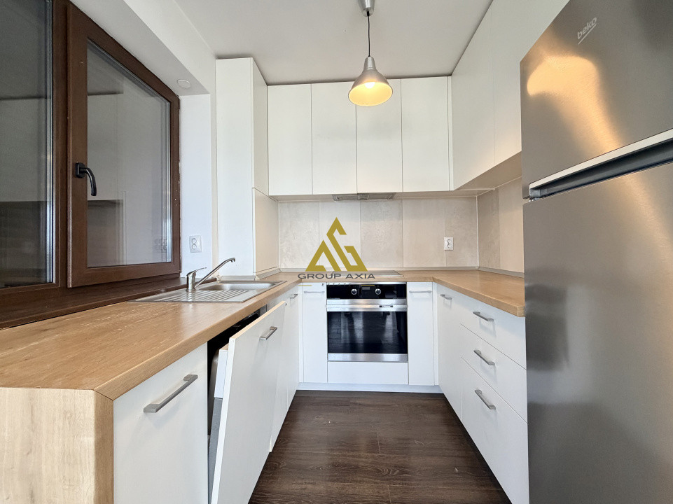 Apartament 2 camere, terasa 27 mp, garaj, zona Grand Hotel Italia
