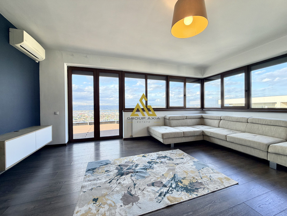 Apartament 2 camere, terasa 27 mp, garaj, zona Grand Hotel Italia