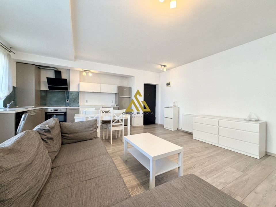 Apartament 2 camere, terasa 35 mp, parcare, zona Grand Hotel Italia