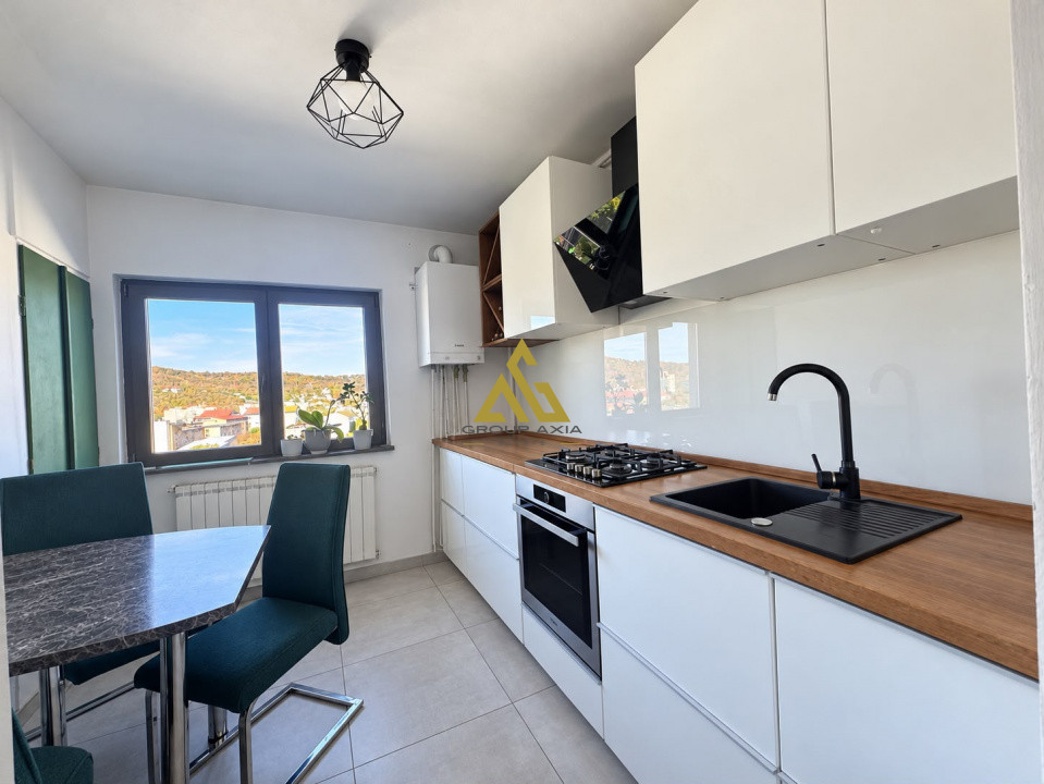 3 camere, 74 mp, etaj 7/8, balcon, Manastur, zona Calvaria