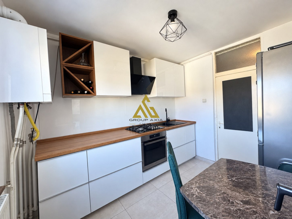 3 camere, 74 mp, etaj 7/8, balcon, Manastur, zona Calvaria