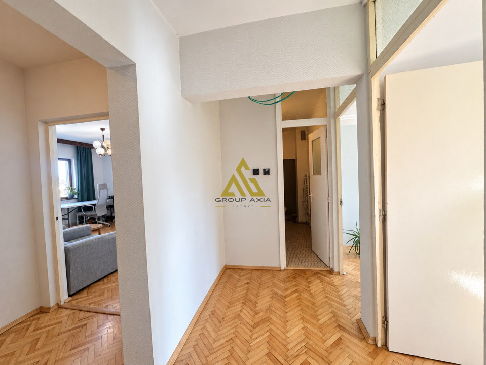 3 camere, 74 mp, etaj 7/8, balcon, Manastur, zona Calvaria