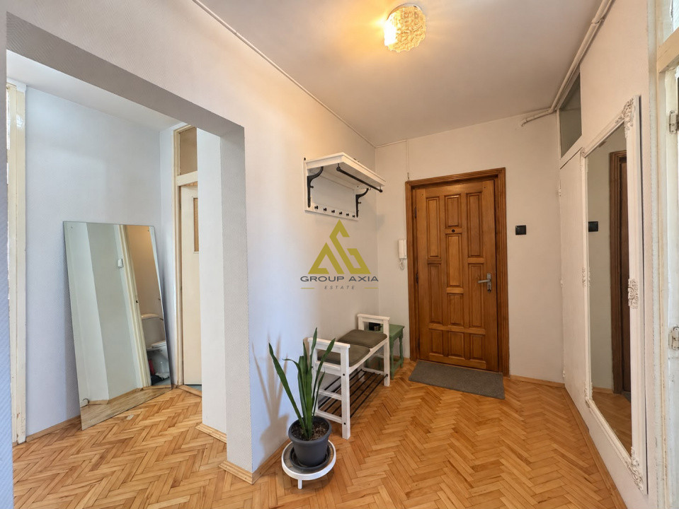 3 camere, 74 mp, etaj 7/8, balcon, Manastur, zona Calvaria