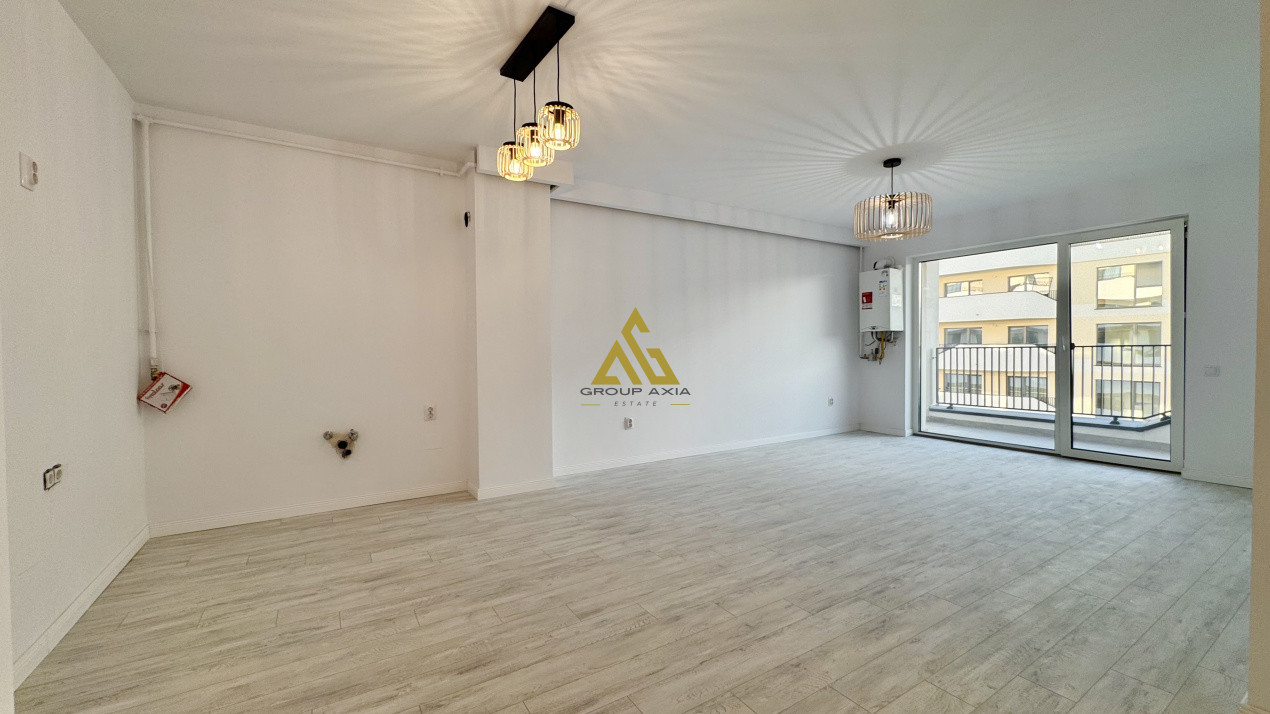2 camere, 45 mp, balcon 10 mp, FINISAT, Floresti Residence