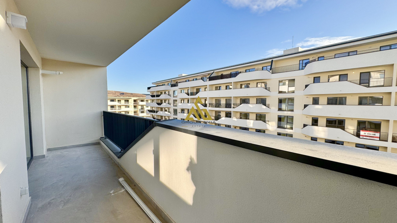 2 camere, 45 mp, balcon 10 mp, FINISAT, Floresti Residence