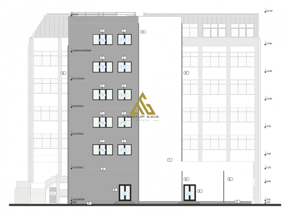 Cladire institutionala in zona Tetarom, 5900 mp, 75 parcari