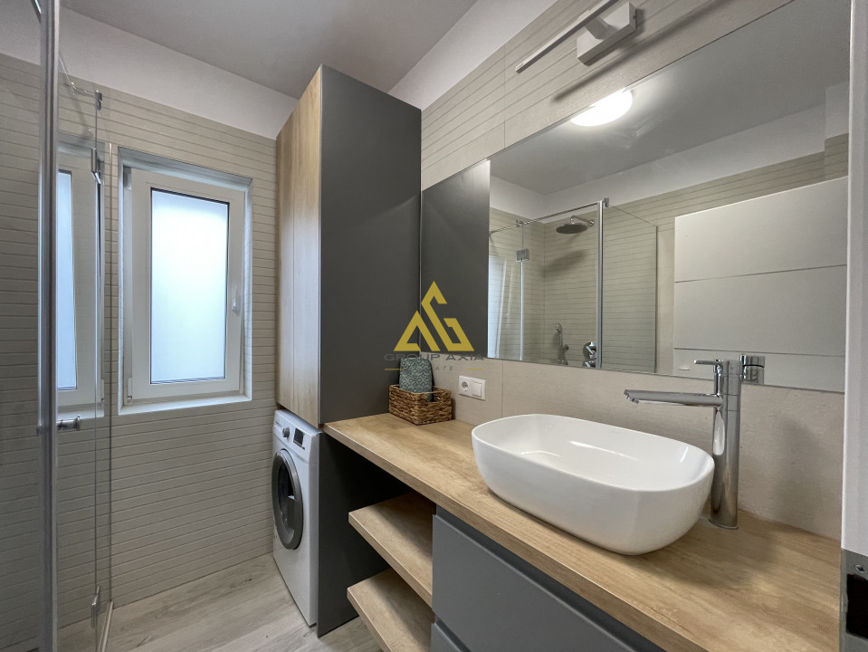 2 camere de lux in Buna Ziua, garaj, terasa, bloc mic