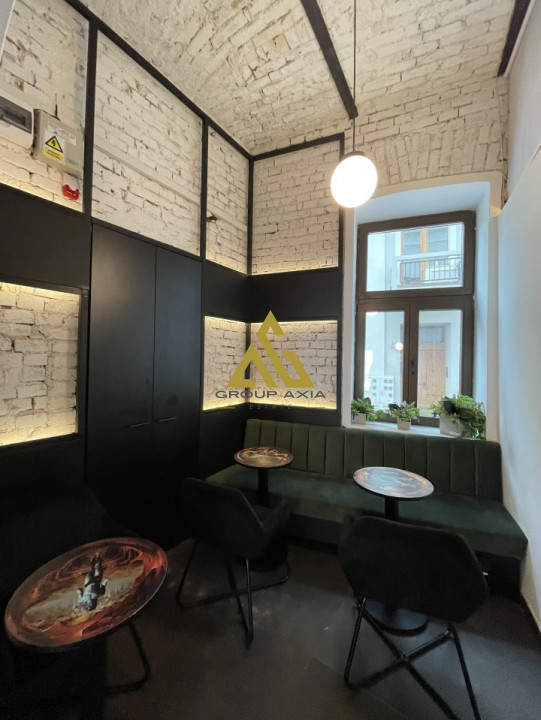 Inchiriere cafenea utilata complet, zona cu vad, ultracentral