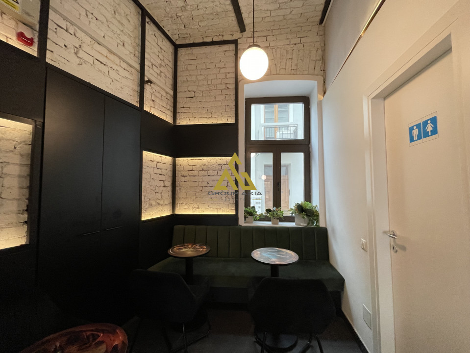 Inchiriere cafenea utilata complet, zona cu vad, ultracentral