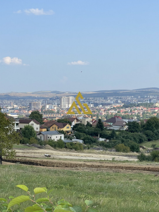 Parcela intr-un PUZ nou, Dambul Rotund, 430 mp, front 18 ml