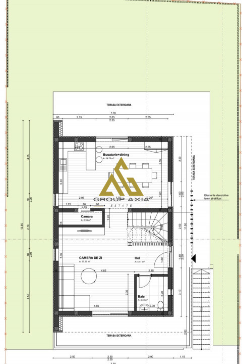 Casa individuala ,Voronet ,450 mp teren