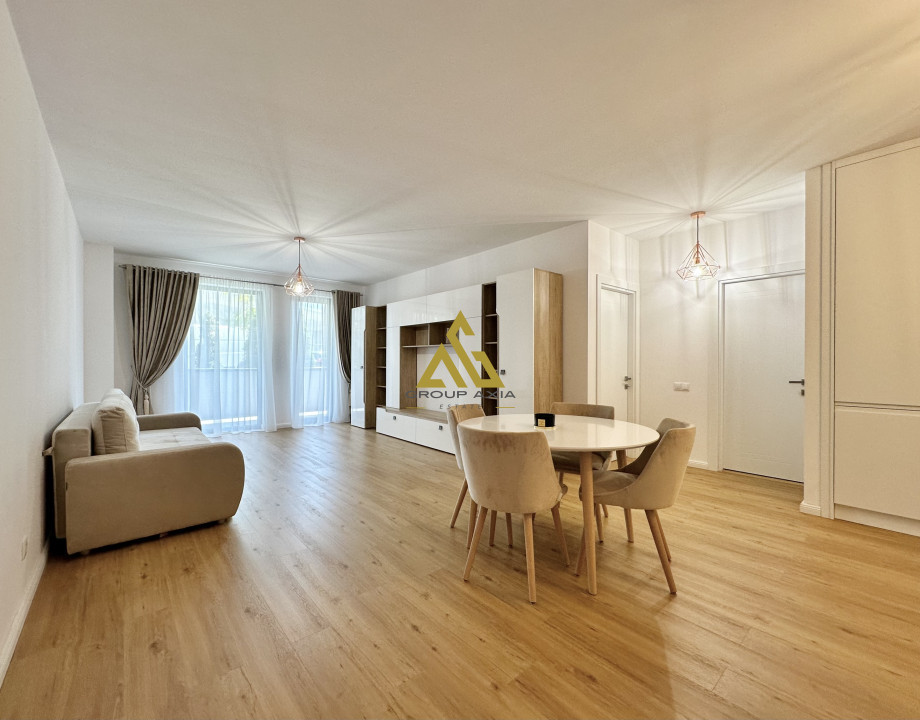 Apartament 2 camere, prima inchiriere, garaj si boxa, Azoria, parter