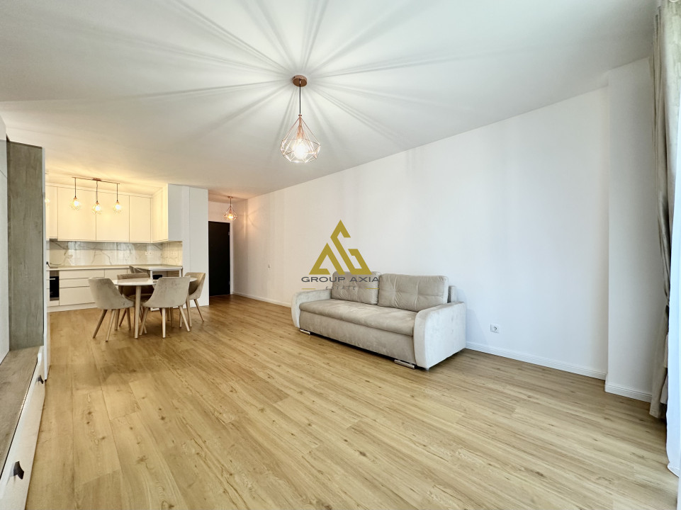 Apartament 2 camere, prima inchiriere, garaj si boxa, Azoria, parter