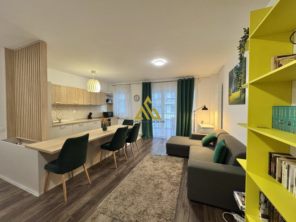 2 camere in Sophia Residence, 53 mp, etaj 1 din 2, garaj