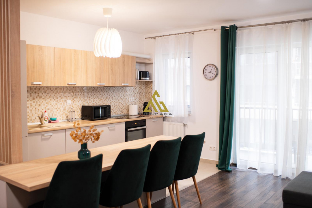 2 camere in Sophia Residence, 53 mp, etaj 1 din 2, garaj